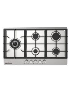Encimera de gas 90 cm 5 fuegos