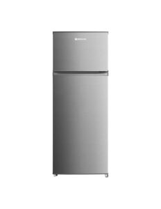 Frigorífico dos puertas 143×55 cm E Inox