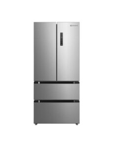 Frigorífico francés 190×84 cm 2 puertas 2 cajones E Inox