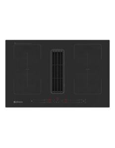 Placa de inducción flexible con extracción 80 cm 4 zonas de cocinado