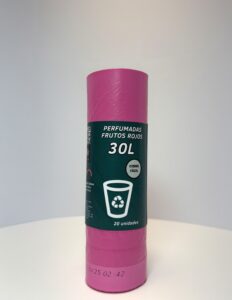 Bolsa de Basura Rosa Perfumada 30L
