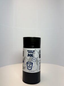 Bolsa de Basura Negra 30L (40 Unidades)