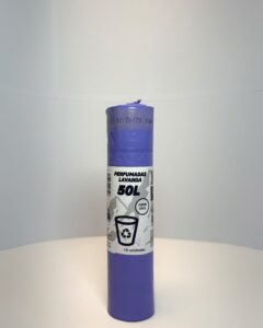 Bolsa de Basura Lila Perfumada 50L